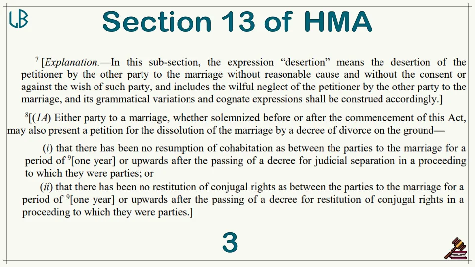 Pic 3: Section 13 of The Hindu Marriage Act, 1955